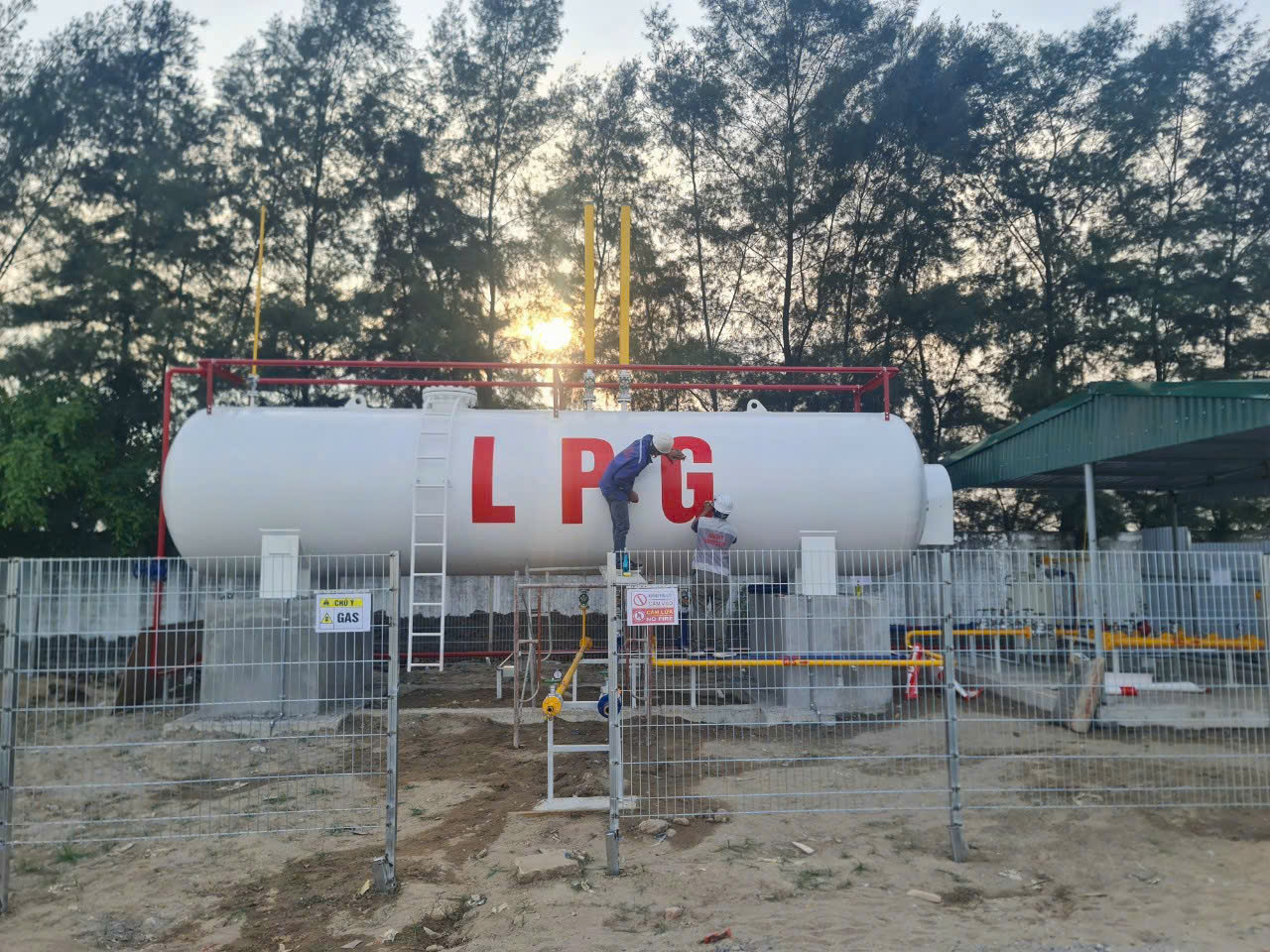 Lắp đặt hệ thống LPG