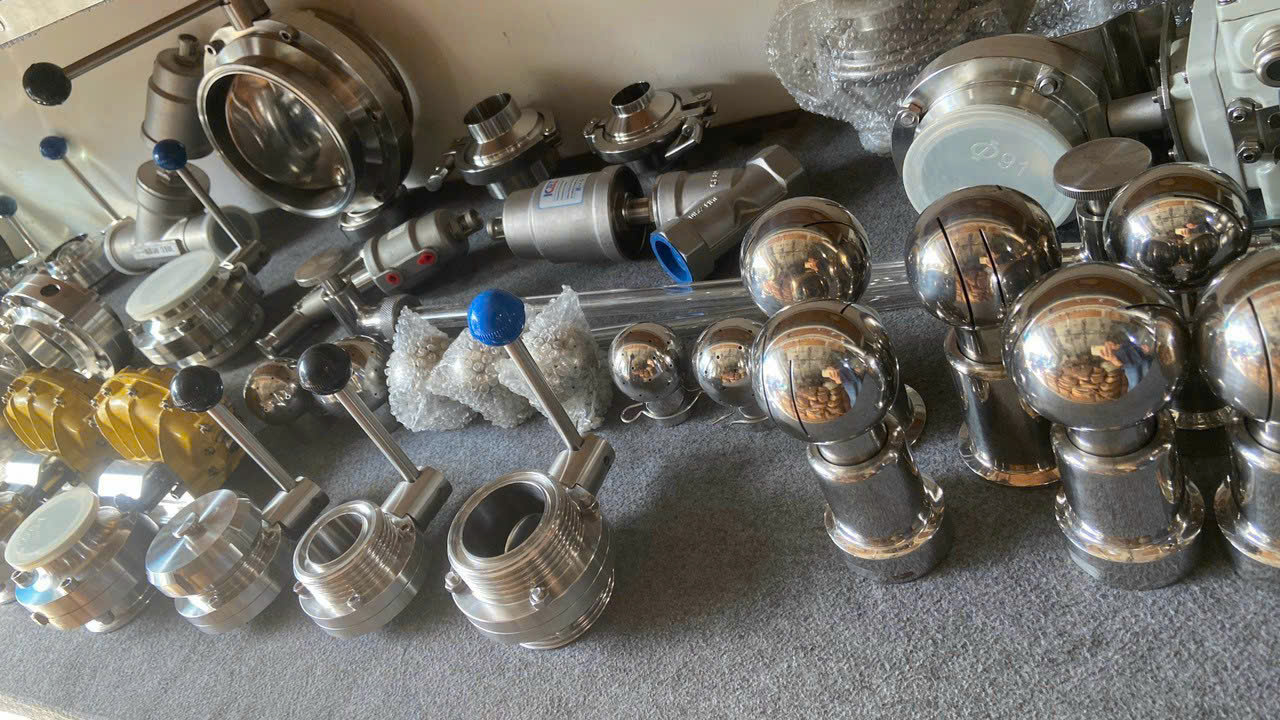 Phụ kiện vi sinh inox và tính ứng dụng trong công nghiệp