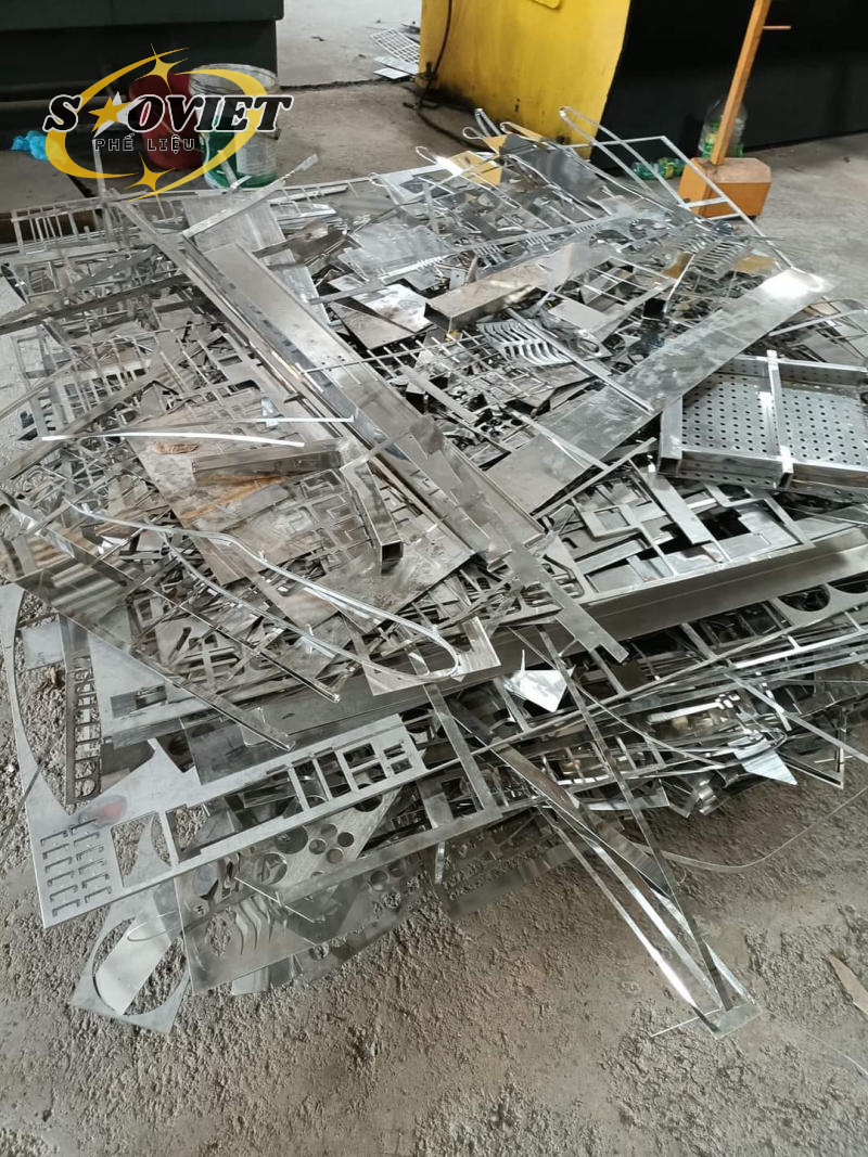 Phế liệu inox đang trở thành một trong những mặt hàng có giá trị cao trên thị trường