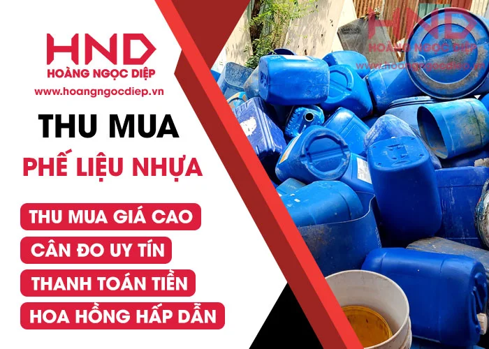 Thu mua phế liệu nhựa