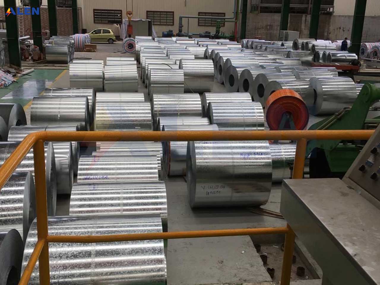 Vật liệu sản xuất máng cáp điện ALEN