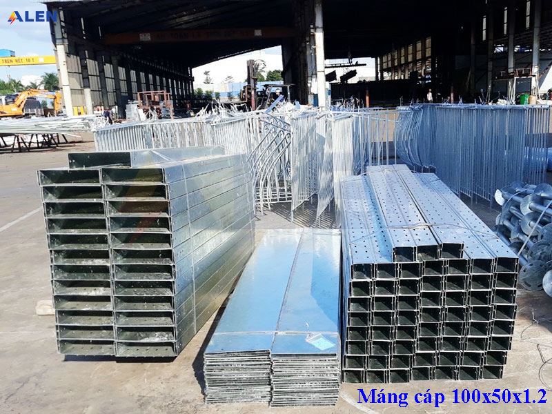 Máng cáp ALEN kích thước 100x50x1.2mm